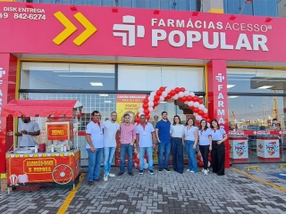 Inauguração da Farmácia Acesso Popular de Maringá - PR