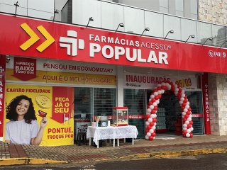 Inauguração da mais nova Farmácia Acesso Popular em Chapecó - SC